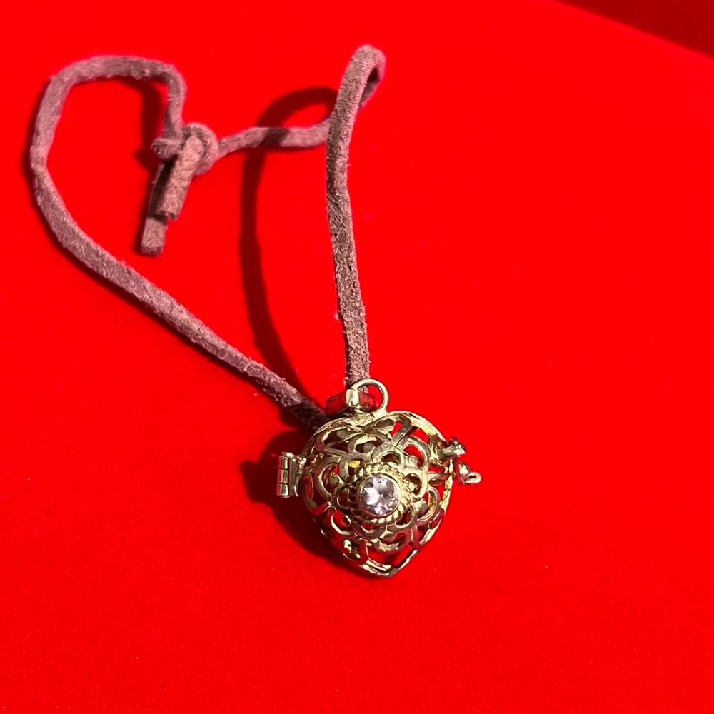 New Amethyst Silver bali gamelan ball protection charm